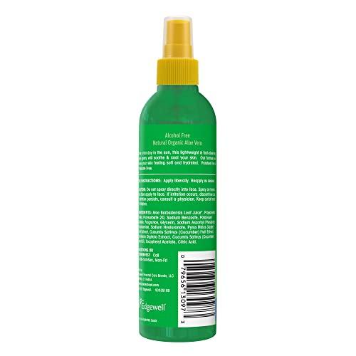 Banana Boat Banana Boat Aloe After Sun Spray, 6oz | Aloe Vera Spray with Cucumber Extract and Vitamin E, After Sun Care, After Sun Aloe, Aloe Spray for Sunburn Relief, 6oz
