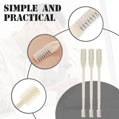 CAJDEOPYE CAJDEOPYE 2 in 1 Nose Hair Trimmer,Mini Double Sided Portable Nasal Hair Cutter,Manual 360 Rotating Nose Hair Remover Tools for Men and Women /1630