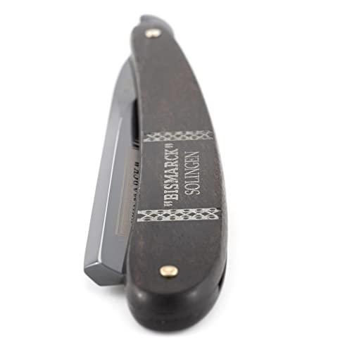 DOVO Dovo Straight Razor, Ebony, Shave Ready with Silver, 6/8, 1 ct.
