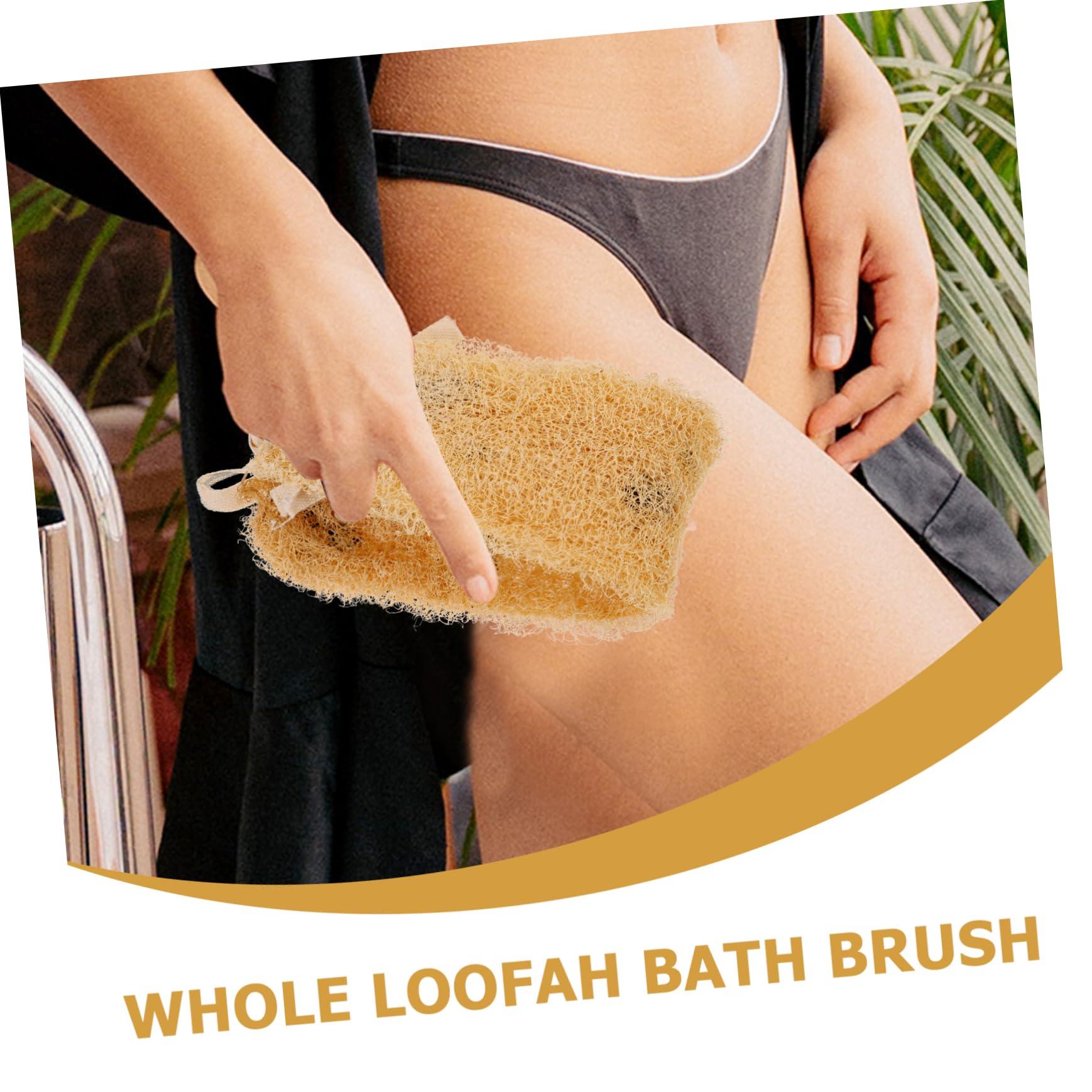 NOLITOY NOLITOY Loofah Bath Brush Cleaner Handle Gel Scrubber Bath Loofah for Pads Grout Washcloth Body Towel Dry Scratcher Hut Razor Boar Squeegee Air Exfoliating Sisal Sponge