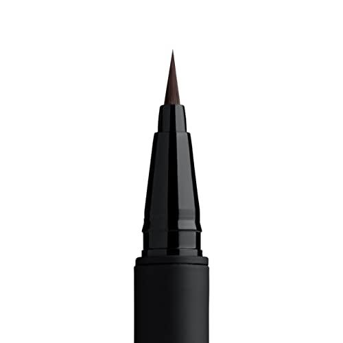 LORAC LORAC PRO Liquid Eyeliner, Espresso Brown | Precision Brush Tip | Water Resistant | Long Lasting | Smudge Resistant