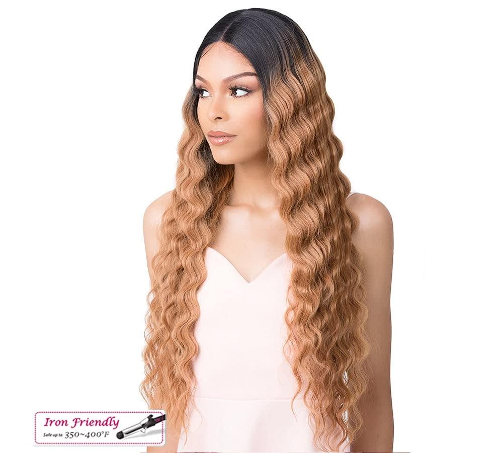 It's a Wig It's A Wig Lace Front Wig HD Lace Crimped Hair 4 (TT1B/530/99J)