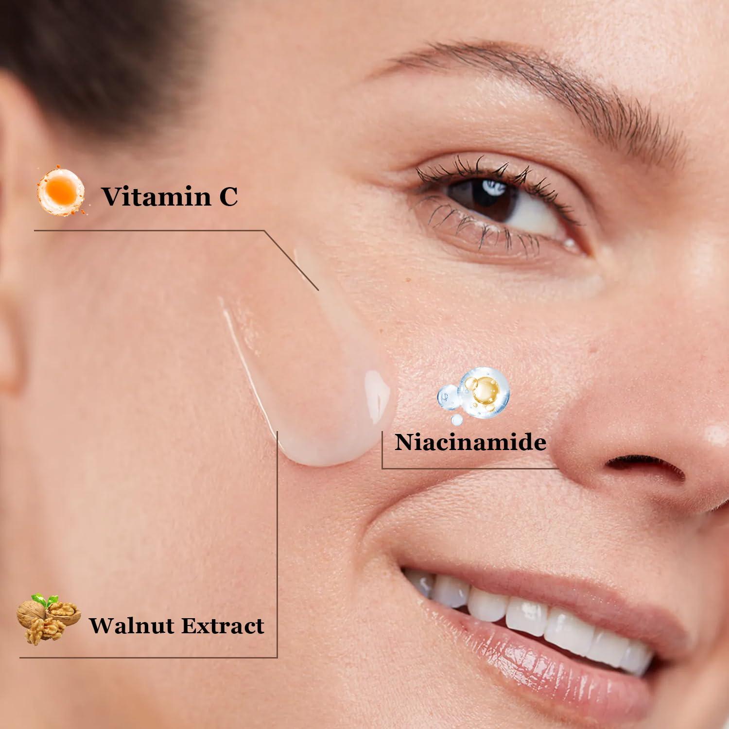 Baysea Removing Essence, 30ml Magic Vitamin C Serum for Face, Anti Spot Face Serum, Vitamin C Face Cream for Women (2 Bottles)