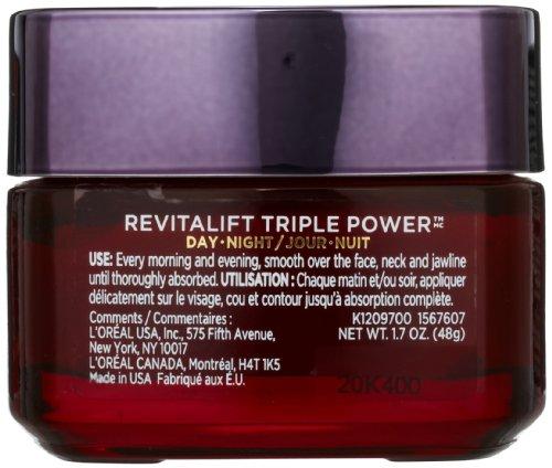 L'Oreal Paris L'Oreal Paris RevitaLift Triple Power Deep-Acting Moisturizer for All Skin Types, 1.7 Ounce