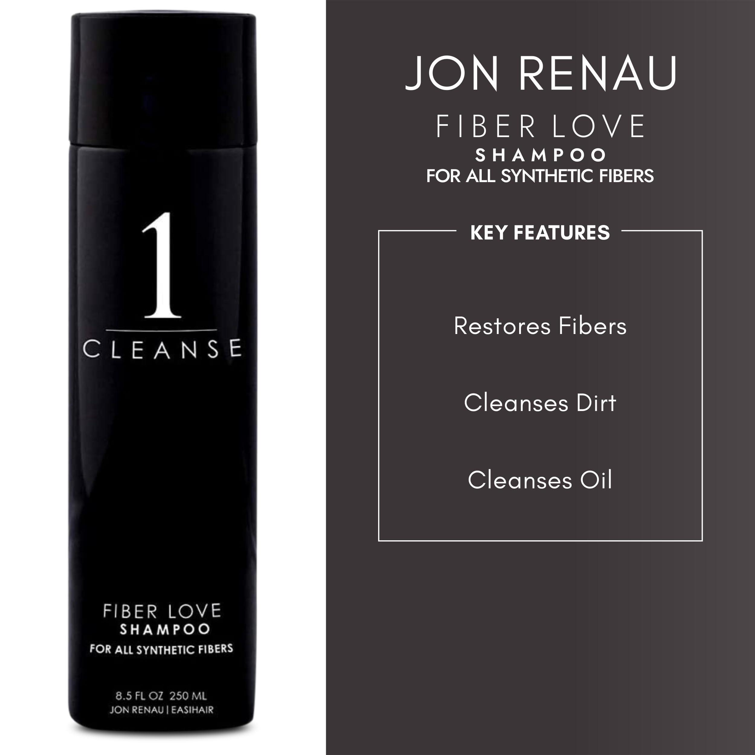 Jon Renau | Easihair Jon Renau Shampoo for Synthetic Fiber Wigs, Toupes, 8.5 fl oz