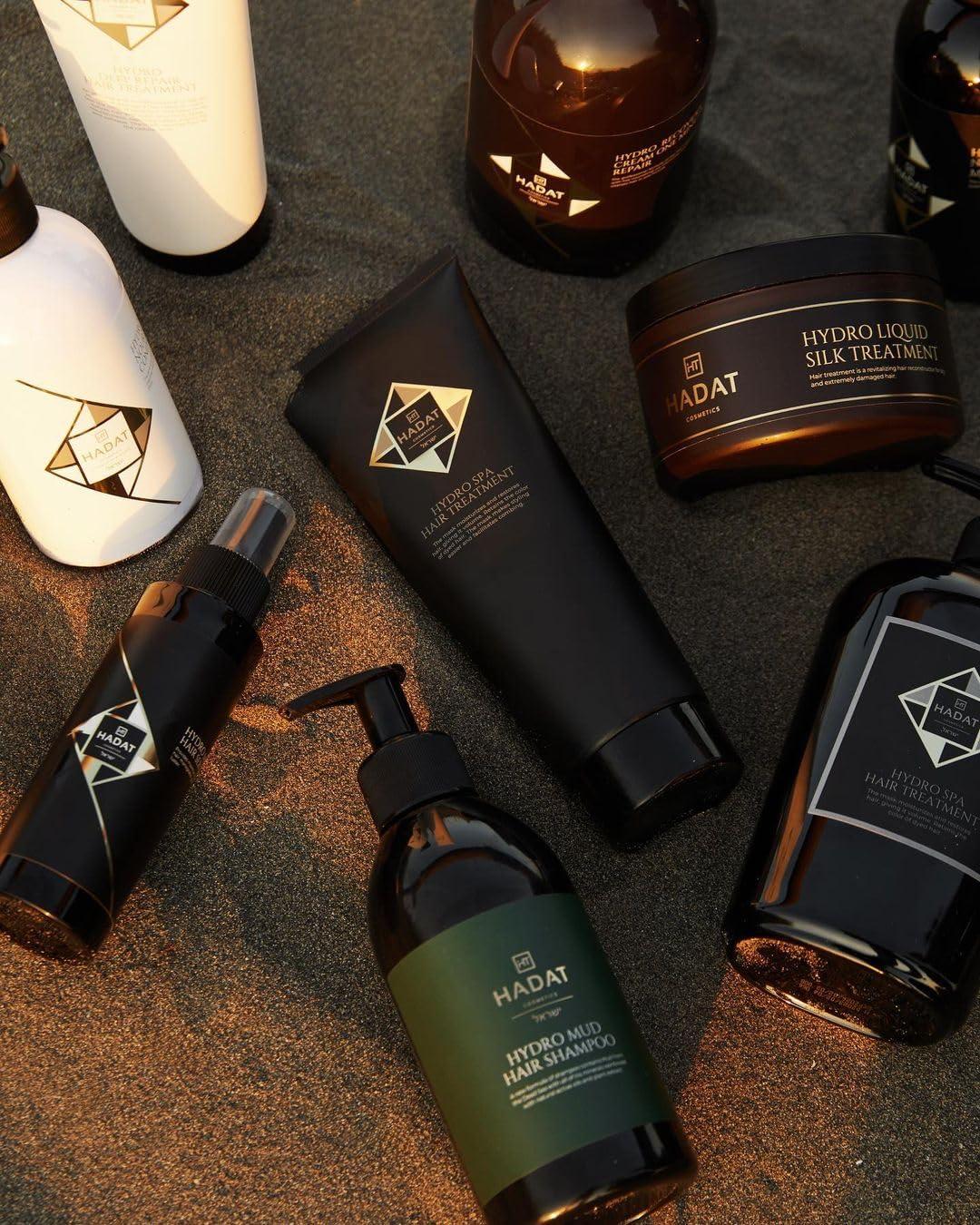 HADAT Cosmetics HADAT Hydro Mud Hair Shampoo 10.14 Fl. Oz. (300 ml) Exfoliating Shampoo - Combats Dandruff & Oiliness. Formula Enriched with Natural Active Oils and Plant Extracts, Nourishes and Moisturises