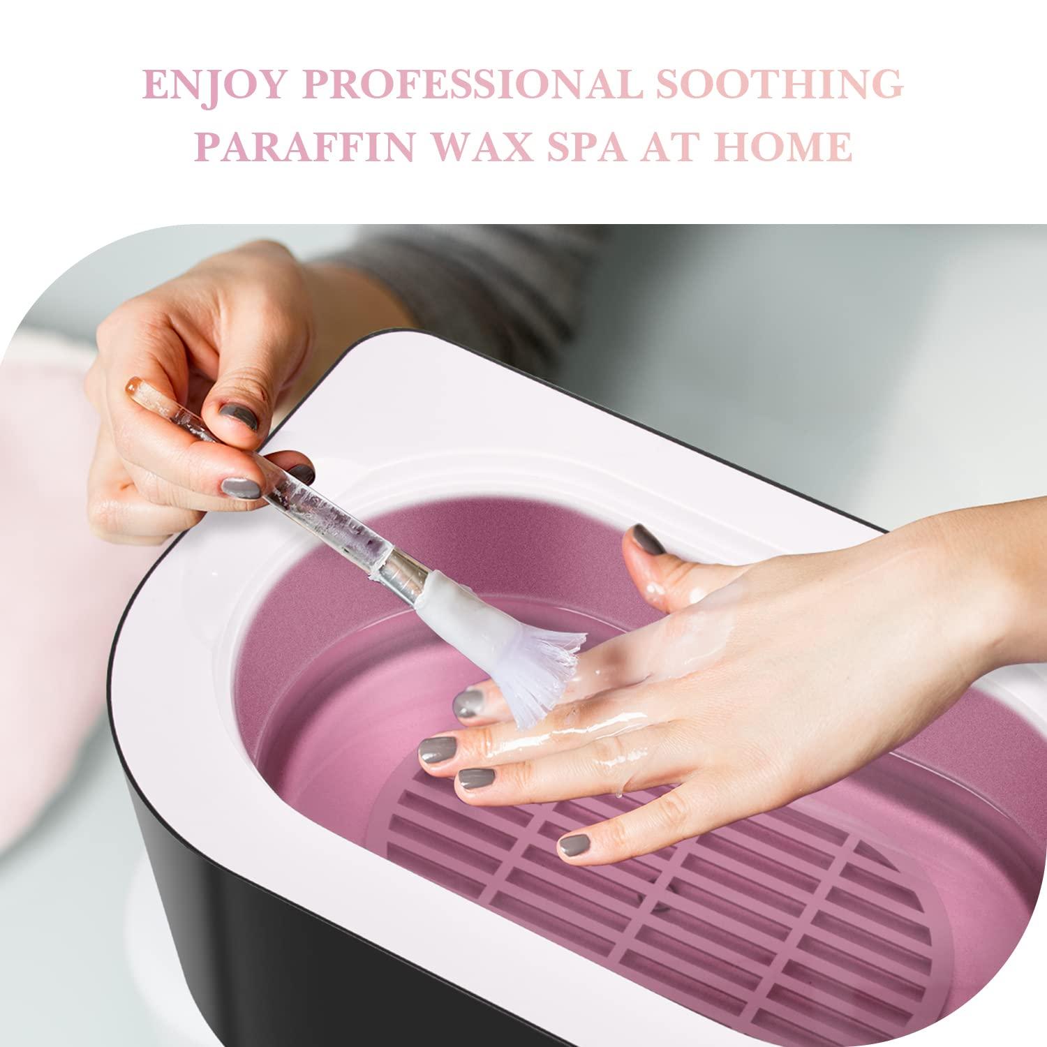 Karite KARITE Paraffin Wax Refills, 10 Pack Peach Scented Paraffin Wax Beads Blocks for Paraffin Bath, Paraffin Wax Machine Refills for Hand Feet Dry Skin,Rrelieves muscle fatigue, Hydration and nourish