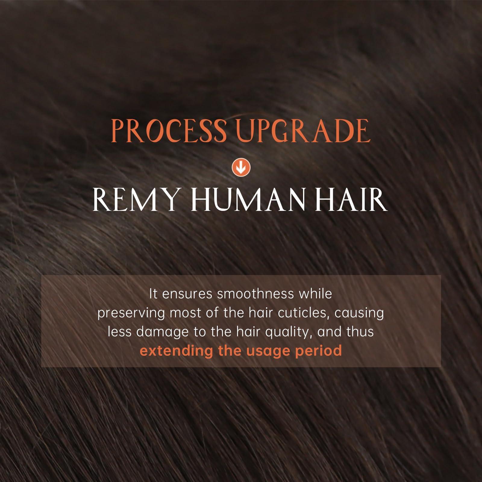 Sunny Hair Sunny Hair Clip in Hair Extensions Straight Human Hair Clip in Extensions Remy Clip in Hair Extensions Real Human Hair Extensions Clip ins Chocolate Brown 24inch