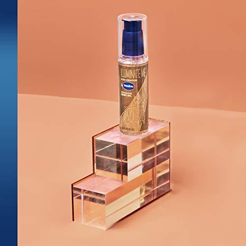 Vaseline Vaseline Illuminate Me Shimmering Body Oil Created for Melanin Rich Skin, Illuminates Skin with Finishing Touch of Shimmer for Glowing Skin 3.3 oz