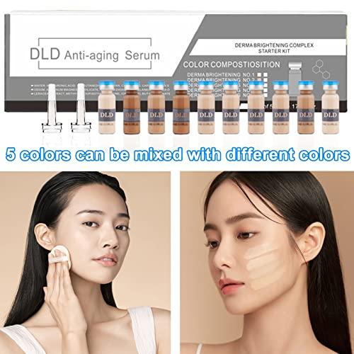 AYCOS AYCOS BB Glow Simple Pack BB Glow Essence Microneedle Skin Treatment Kit Essence Foundation Anti-Aging Pigment Skin Care Set 10 Bottles