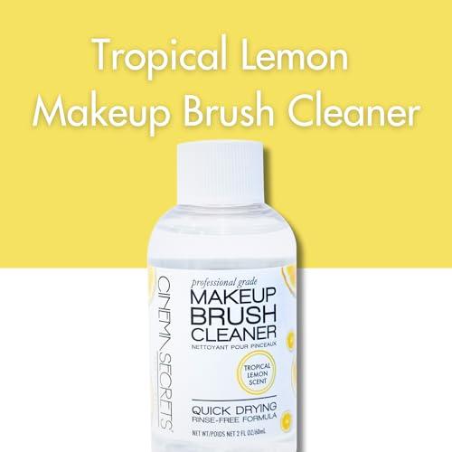 CINEMA SECRETS Cinema Secrets Professional Makeup Brush Cleaner, 2 fl oz, Lemon