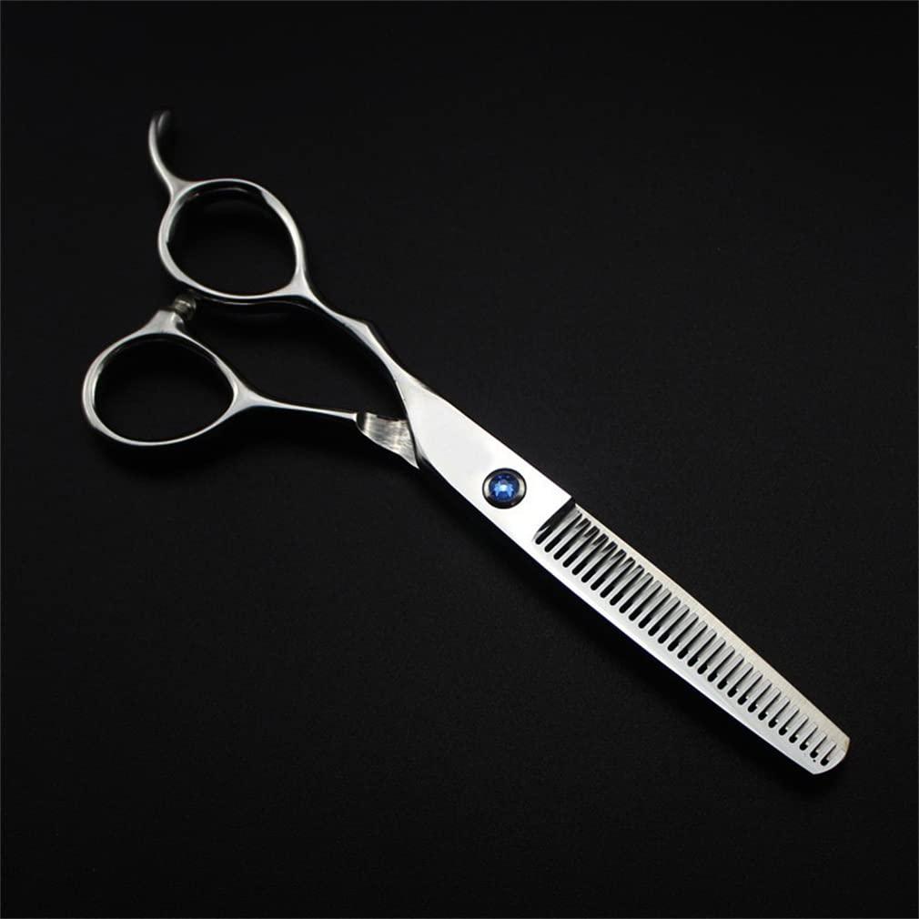 KARFRI KARFRI 6.0 Inch Left Handed Hair Cutting Scissors Set, Left Hand Barber Hair Shears Kit 17.5Cm/ 62HRC, Hair Cutting Scissor & Thinning Shears with Comb, for Salon, Barbers