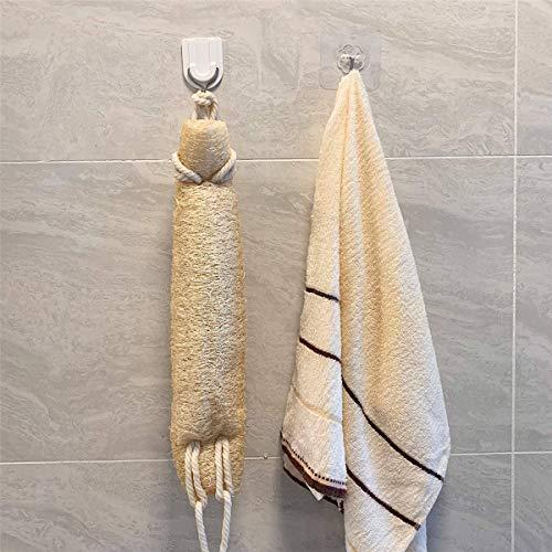 AnHua AnHua 1Pc Natural entire root Loofah bath towel Luffa sponge customize cleanner soap bath skin brush scrubber spongy Clean tool