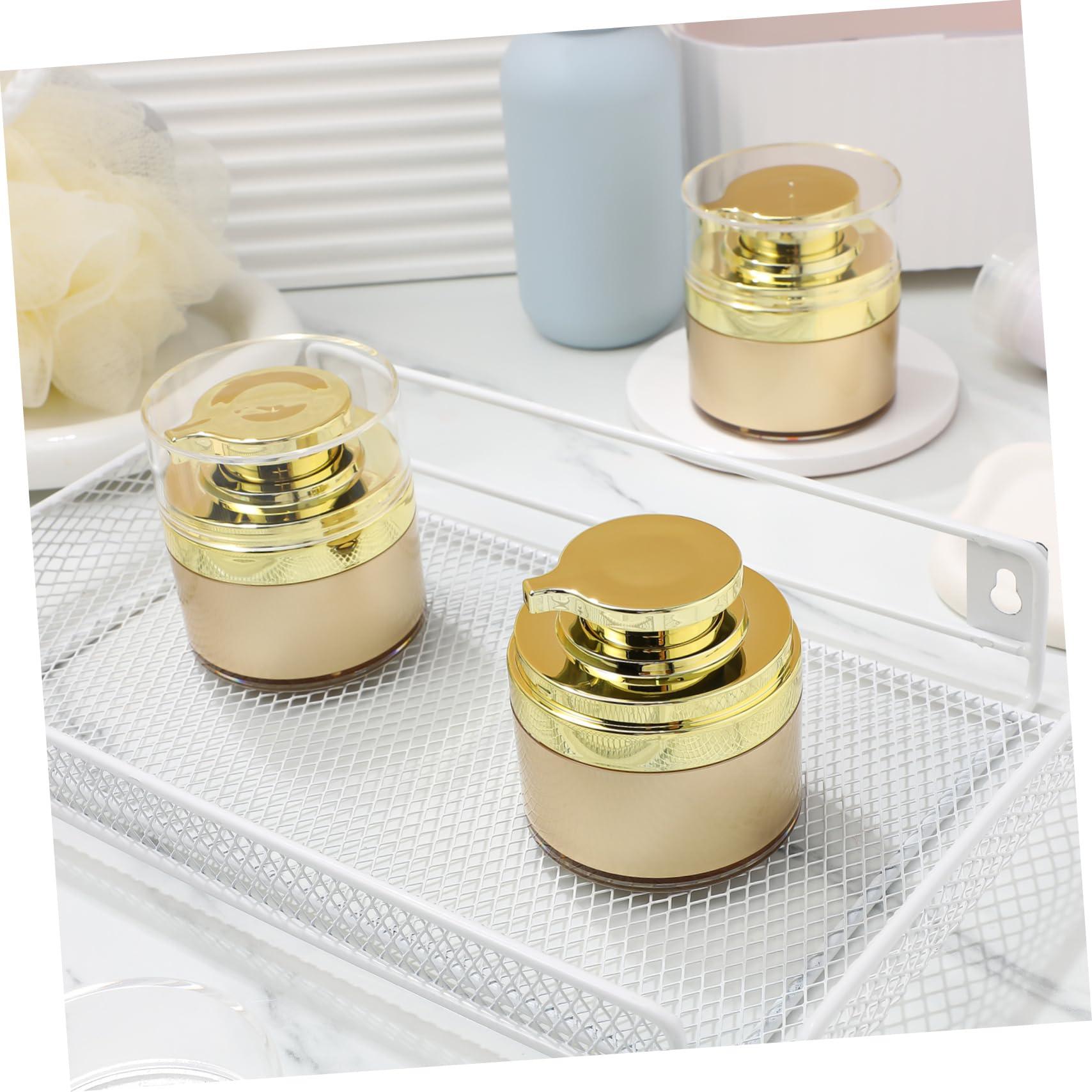 FOMIYES FOMIYES Travel-Friendly 30ml Press Bottle Dispenser Airless Pump for Skincare Products