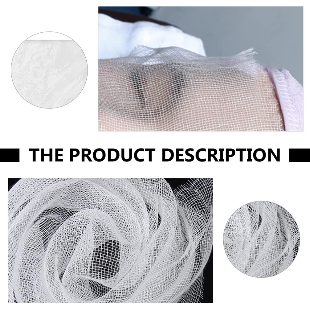 EXCEART EXCEART 1 Set 100pcs Beauty Gauze Sponge Gauze Pad Face Gauze Spa Gauze Pads Wipes Soft Face Gauze Spa Skin Care Gauze Cotton Gauzes Cosmetic White Cream Face Gauzes