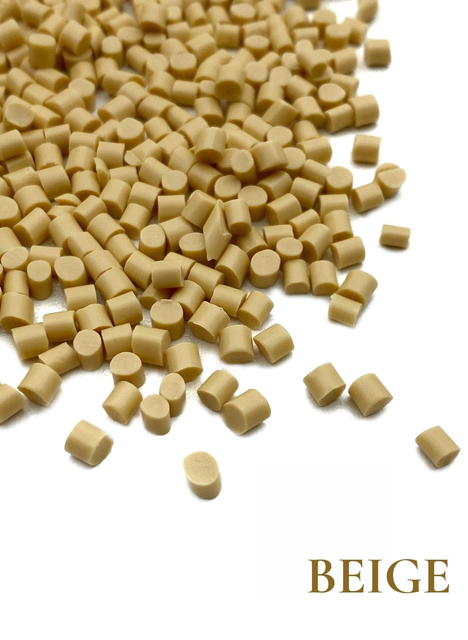 Slavic Hair 0.9 OZ Italian Keratin Glue for Hair Extensions Hot Fusion Flat/Nail/U/I Tip Beads Granules Pellet (Beige)