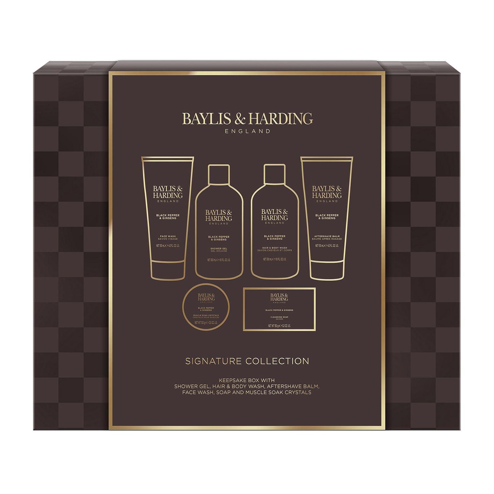 Baylis & Harding Baylis & Harding Gift Set for Men - Luxury Shower & Prep Pack - Black Pepper & Ginseng