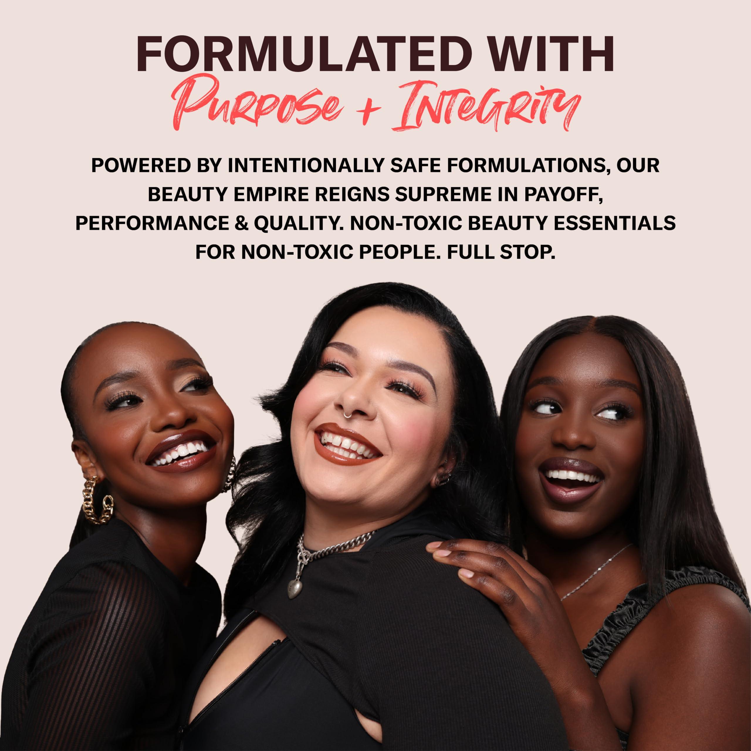 The Lip Bar The Lip Bar - Perfect Pout Mini Lip Trio Gift Set (3 Products) - Nonstop Liquid Matte Lipstick & Non-Sticky Lip Gloss - Travel Size - Gift Box - Vegan, Gluten Free, Cruelty Free - Makeup & Cosmetics