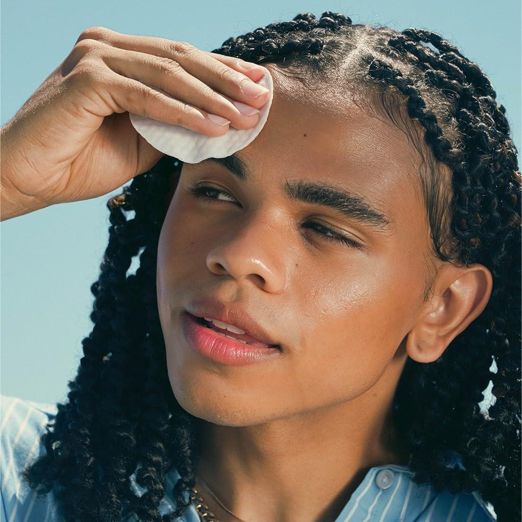 31st State 31st State Skincare Grooming Gift Set - Core Four Foaming Face Wash (150ml), 2-IN-1 Hair & Body Wash (150ml), Overnight Clearing Pads (50 Pads) & Aluminum Free Roll-On Deodorant (50ml), White