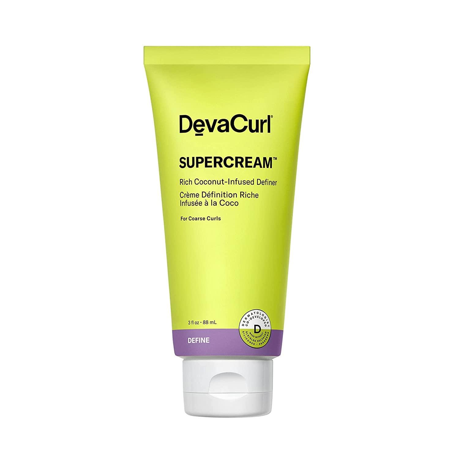 DevaCurl DevaCurl SuperCream Rich Coconut-Infused Definer, 3 fl. oz.