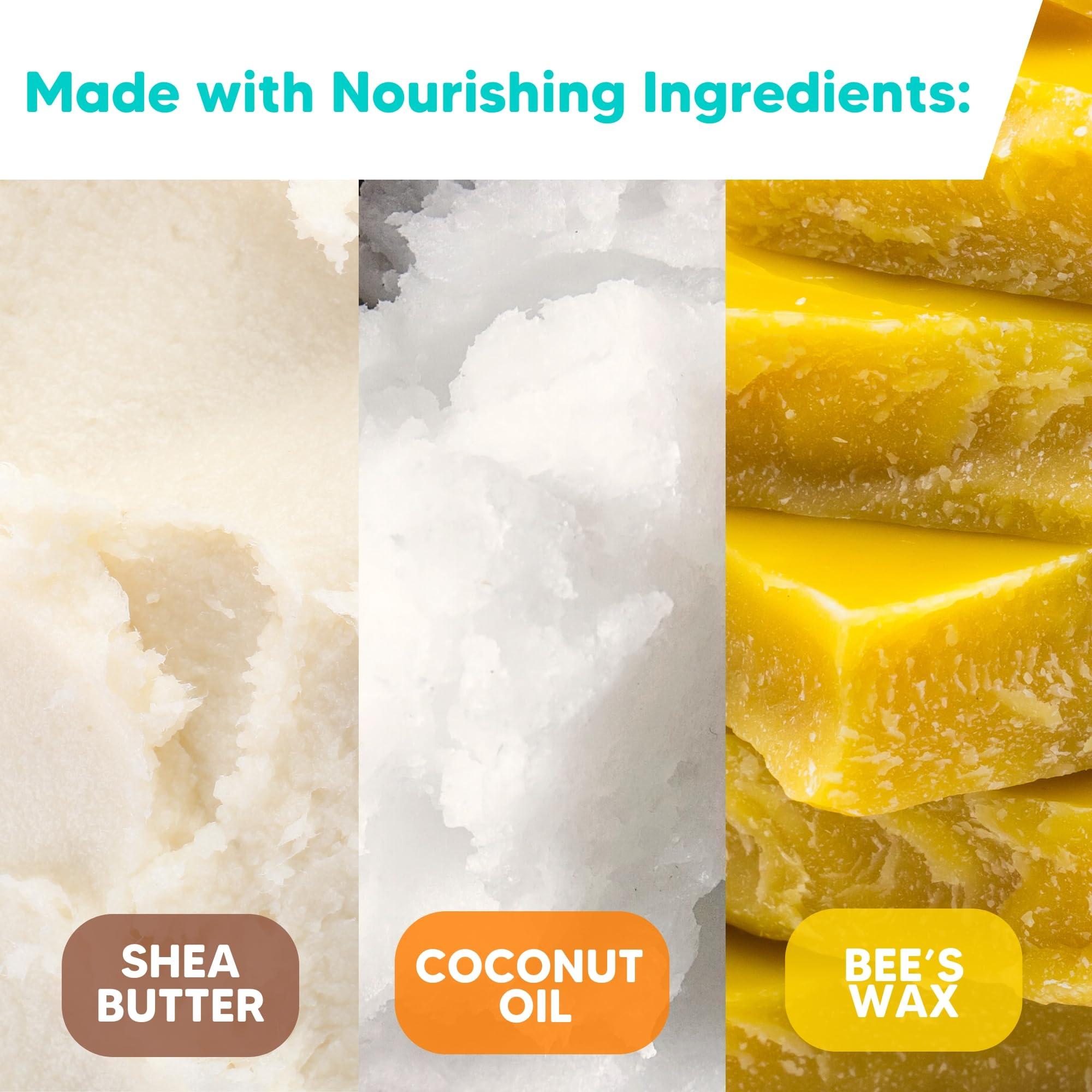 Onyx Professional Onyx Professional Cracked Heel Repair Balm Stick (2 Pack) Dry Cracked Feet Treatment, Moisturizing Heel Balm Rolls On So No Mess Like Foot Cream or Foot Lotion, Rescues Cracked Feet, Lavender Scent