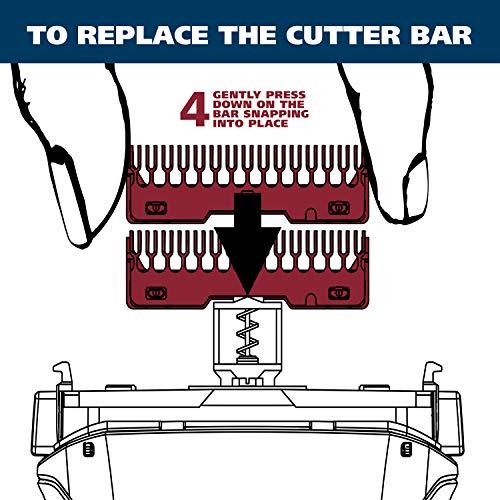 Wahl Wahl Black Chrome Smart Shave Replacement Foils, Cutters and Head for 7061 Series - Model 7045-700