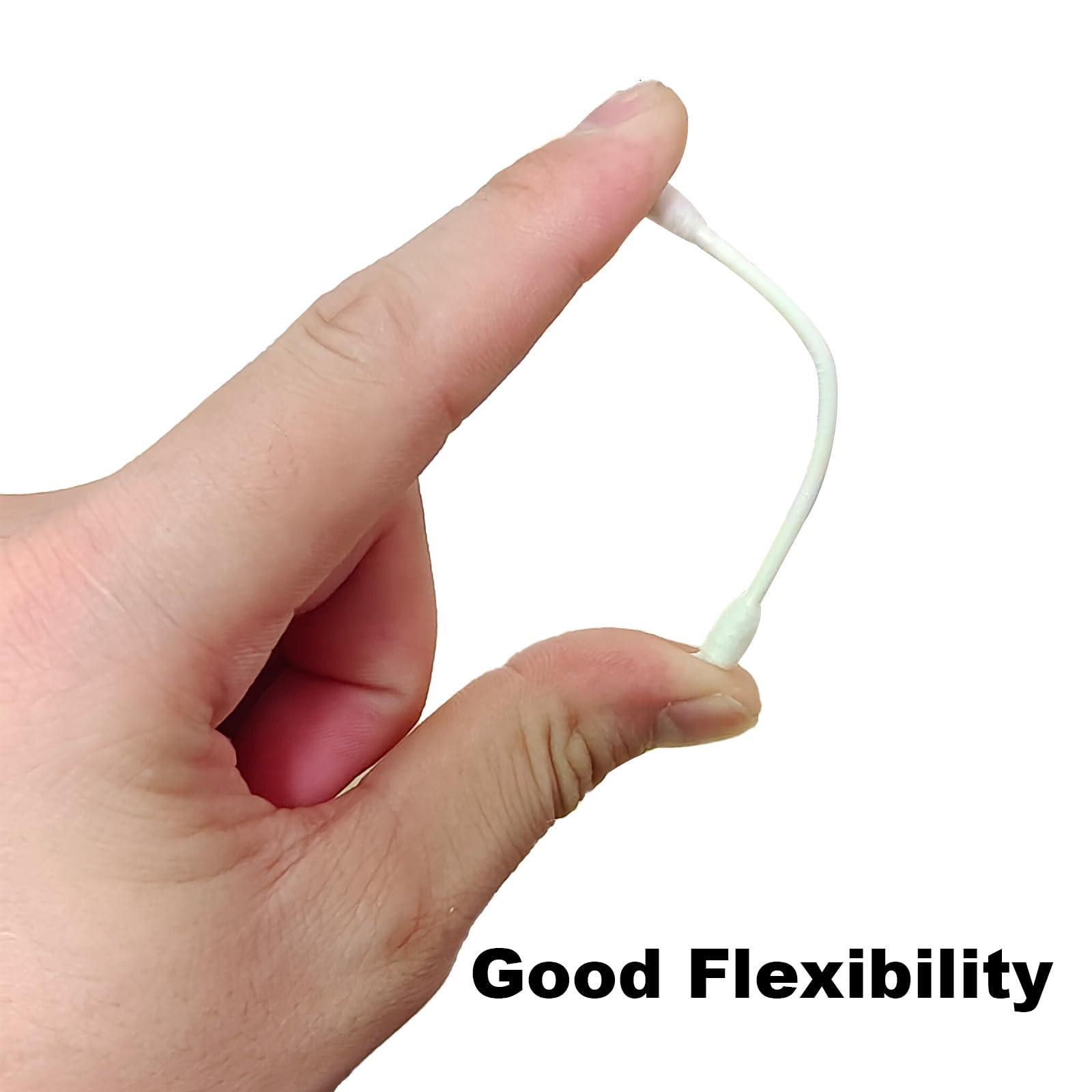 SUIZWMOU Pointed Tip Cotton Swabs,2000 count Cotton Buds,Double Precision Tips with Paper Stick for Personal Care and Makeup