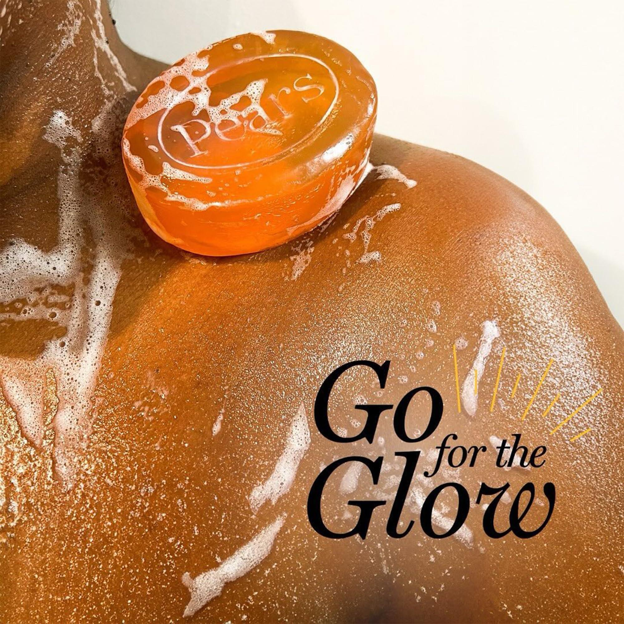 Pear Pears Soap, Face & Body Soap, Variety 12-Pack Pure & Gentle Transparent Bar Soap Bundle, Moisturizing Glycerin Soap for Glowing Skin, Amber, Blue, and Green Soap Bars, 3.53 Oz Ea