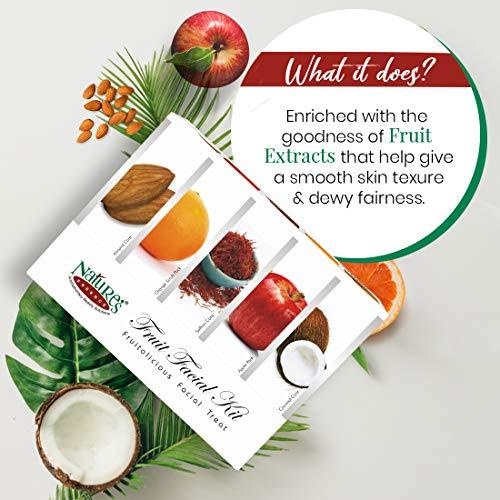 Nature\'s Essence Nature\'s Essence Fruit Facial Kit, 200gm+40ml