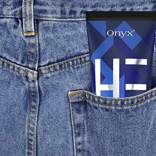 Onyx Onyx HE Tanning Bed Lotion for Men - Indoor Tanning Lotion Accelerator & Bronzer, Quick & Dark Tan, Men\'s Tanning Lotion with Skin Firming, Muscle Bronzing Complex & Moisturizing Formula