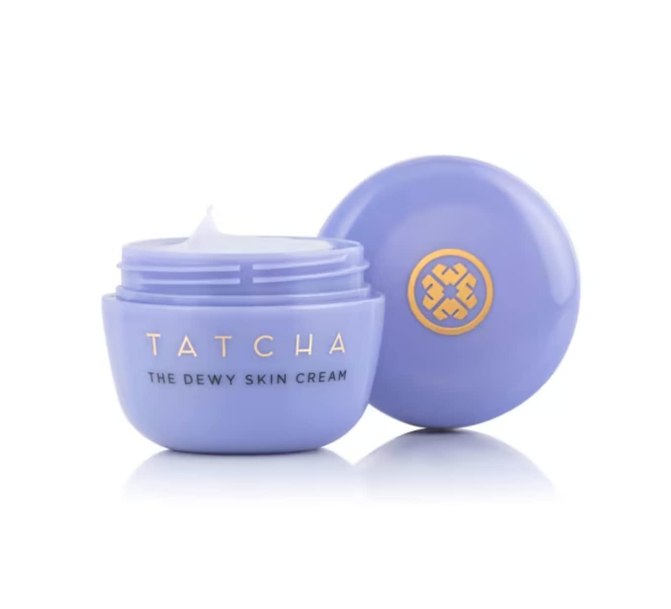 TATCHA TATCHA The Dewy Skin Cream | Rich Face Cream to Hydrate, Plump and Protect Dry and Combo Skin | 10 ml / 0.34 oz