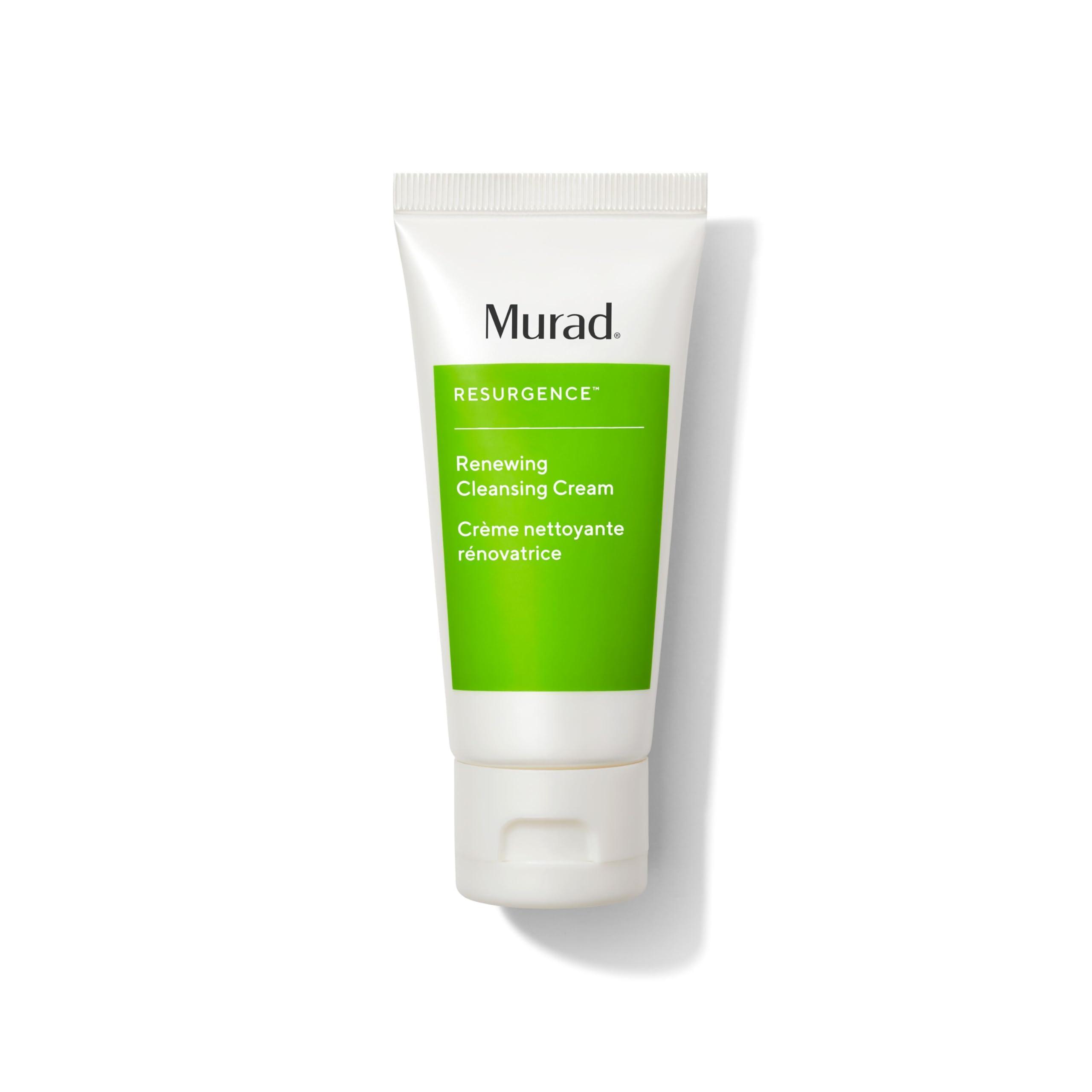 Murad Murad Renewing Cleansing Cream Travel - Resurgence Anti-Aging, Cleansing Cream Face Wash - Hydrating Daily Face Cleanser, 2.0Fl Oz