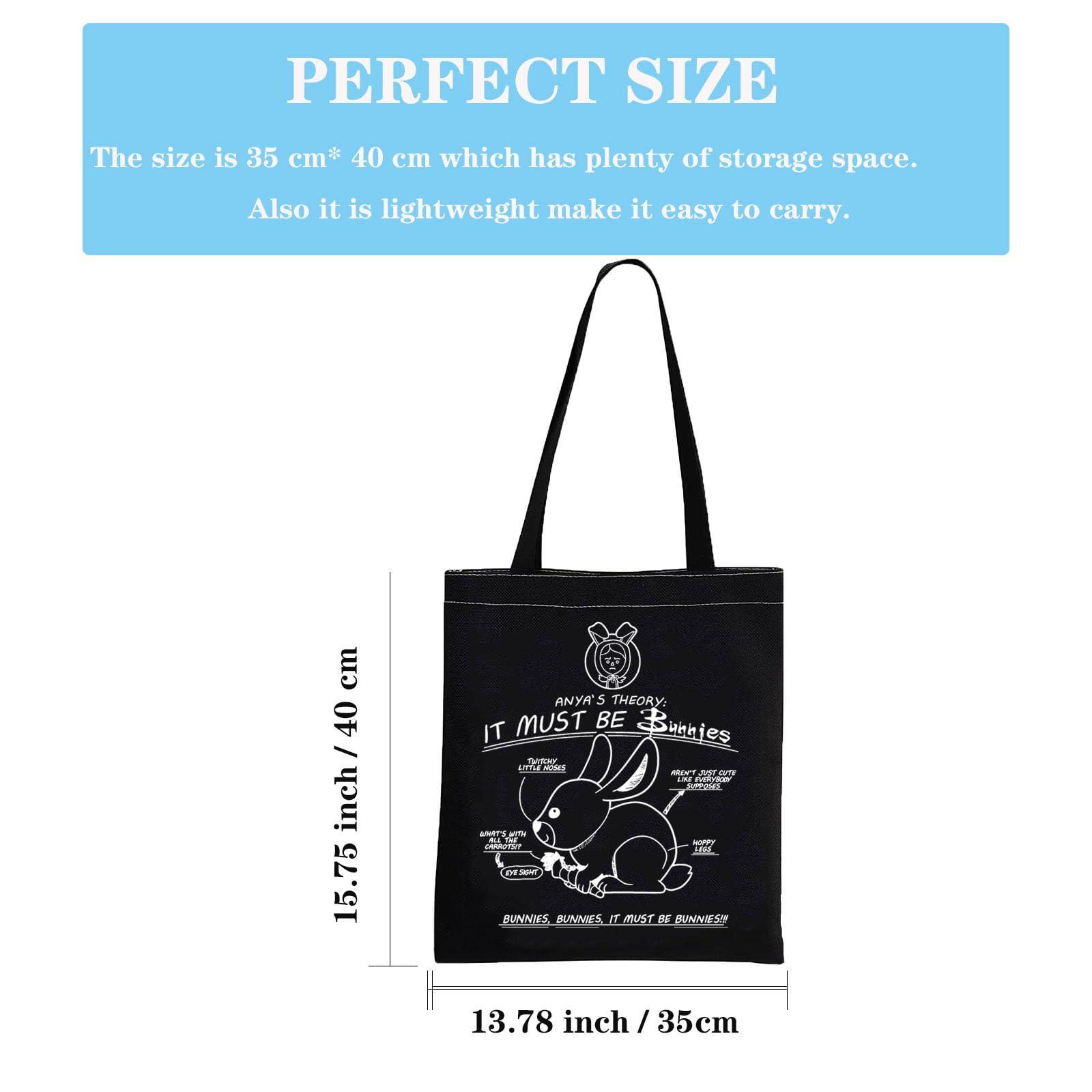 GJTIM Buffy Vampire Inspired Gift BTVS merchandise Anyas Theory Vampire Tote Bag for Vampire Lovers (Anyas Theory Tote)