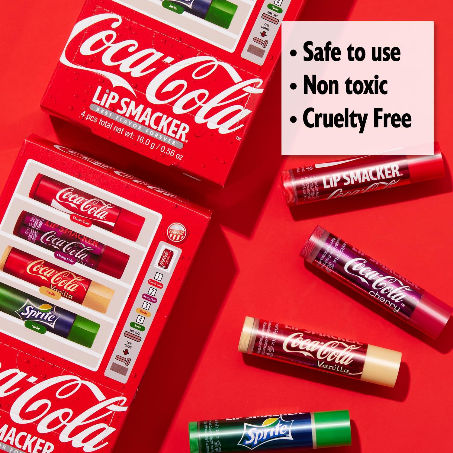 Lip Smacker Lip Smacker Coca Cola Collection, lip balm made for kids - Coca Cola Lip Balm Vending Machine