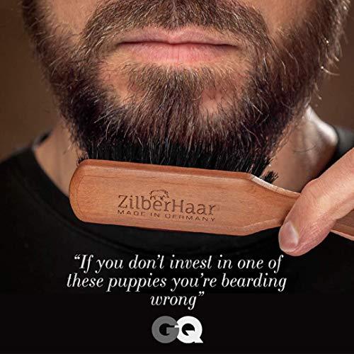 ZilberHaar ZilberHaar Beard Grooming Pro Bundle - Regular Brush + 2oz Beard Oil + Sandalwood Beard Comb