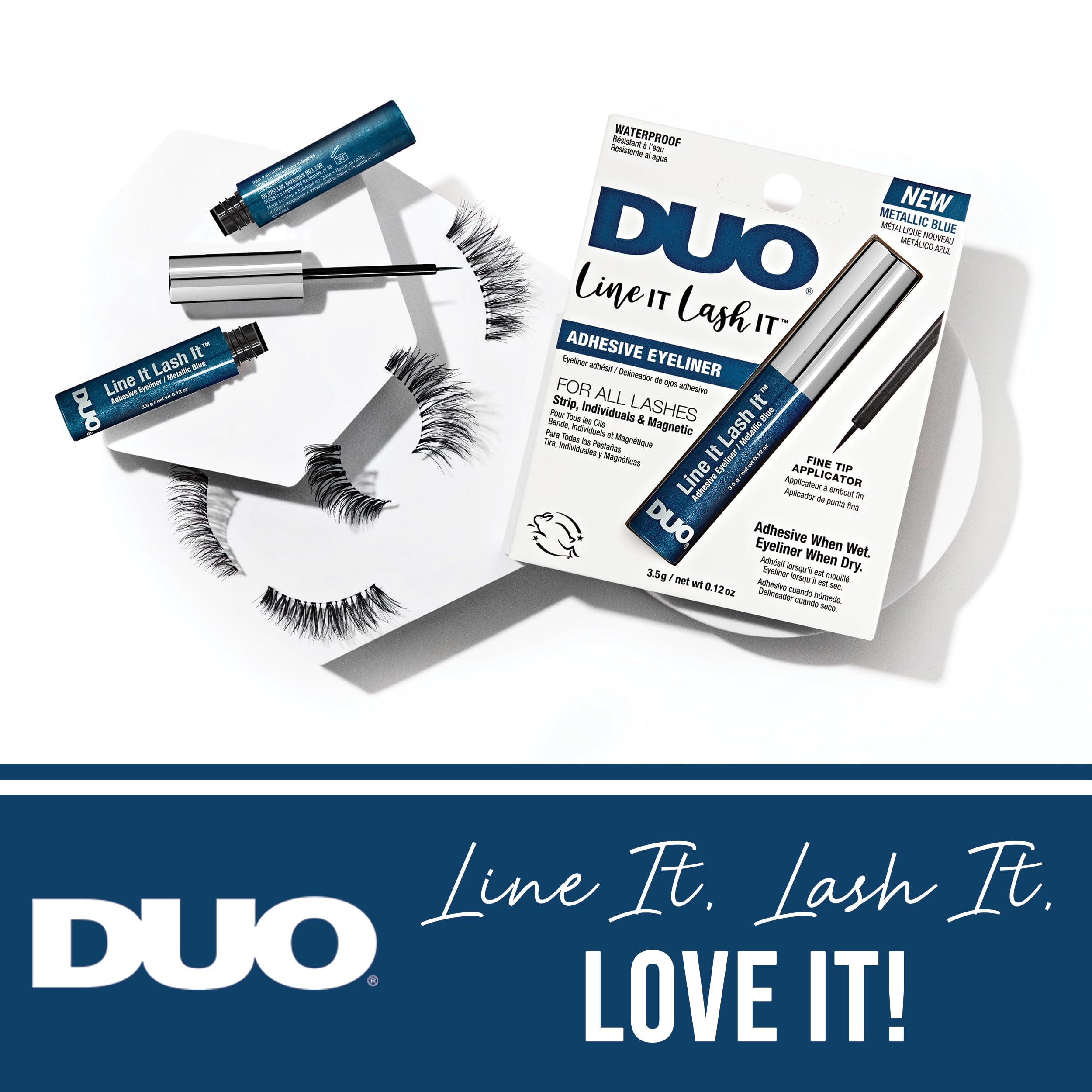 DUO DUO Line it Lash it Metallic Blue