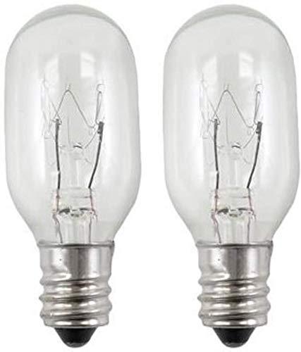EFP EFP Incandescent Replacement Bulb for Conair RP34B Lighted Make Up Mirrors | 20 Watt, 120 Volt, and Small E12 Candelabra Screw-in Base - Includes 2 Bulbs