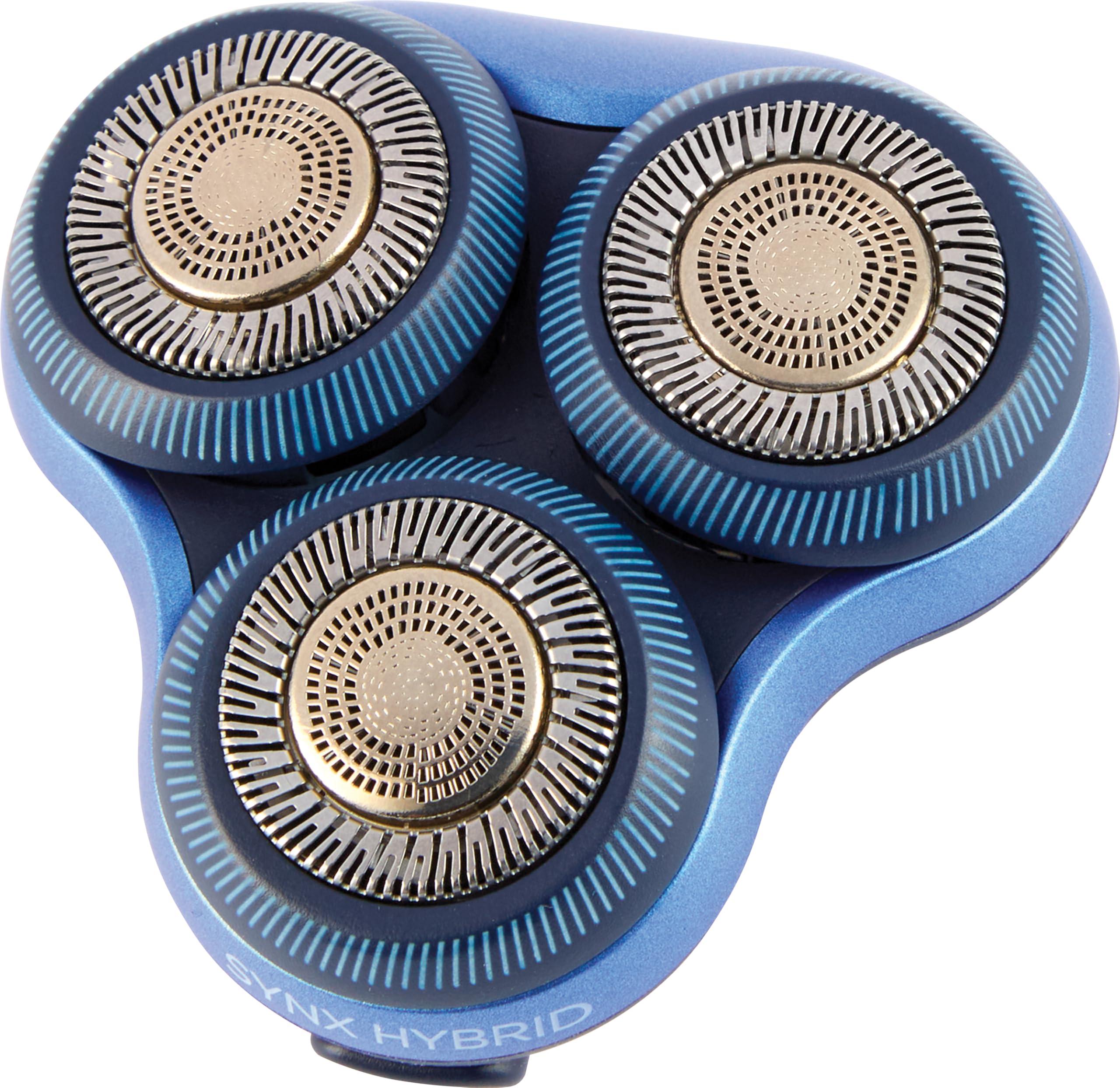 Remington Remington Rotary Shaver Replacement Head Compatible with Remington Limitless X7 Shaver, Titanium Twin Track Blades