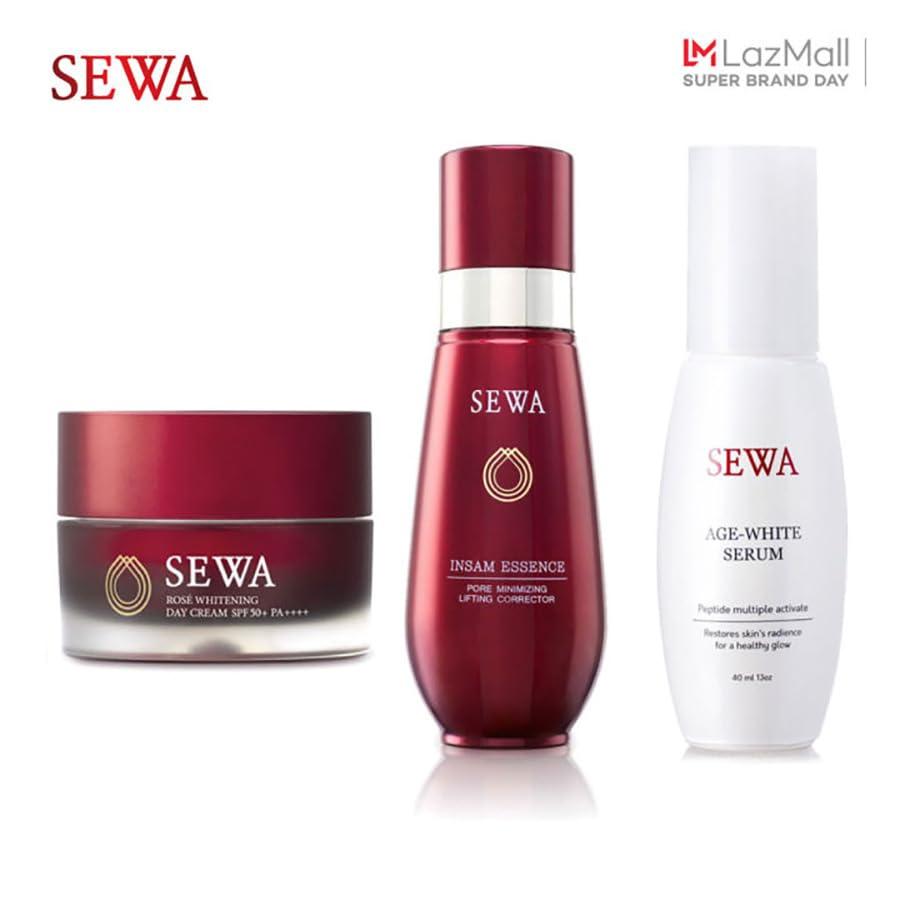 SewaGinKR 120ml SHIPPING BY DHL Korea Sewa Ginseng Insam Essence Moisture Anti Wrinkles Smooth Youthful Firm Skin By Beautygoodshop [Get Free For You Beauty Gifts]