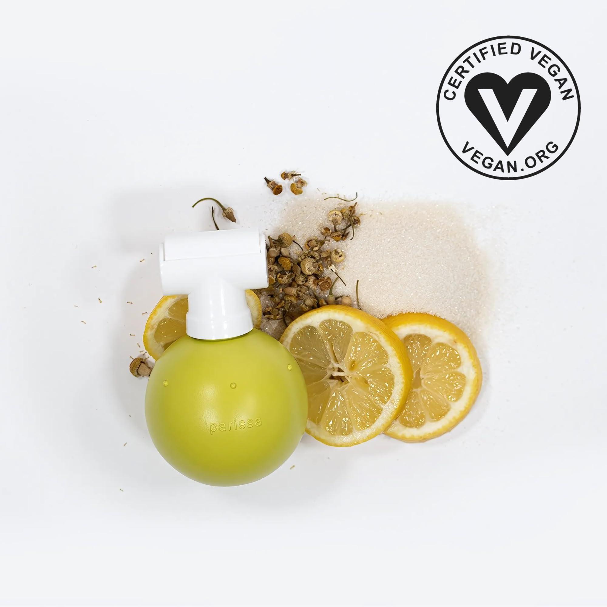 Parissa Parissa Organic Roll-On Sugar Wax Kit for At-Home Waxing, 100% Natural, Sensitive Skin, Gentle & Washable Formula