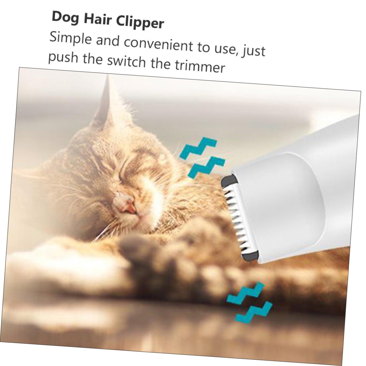 SUPVOX SUPVOX Pet Grooming Essentials Dog Hair Clipper Nail Polisher Trimmer Shearing Tool Low Noise for Pet Care