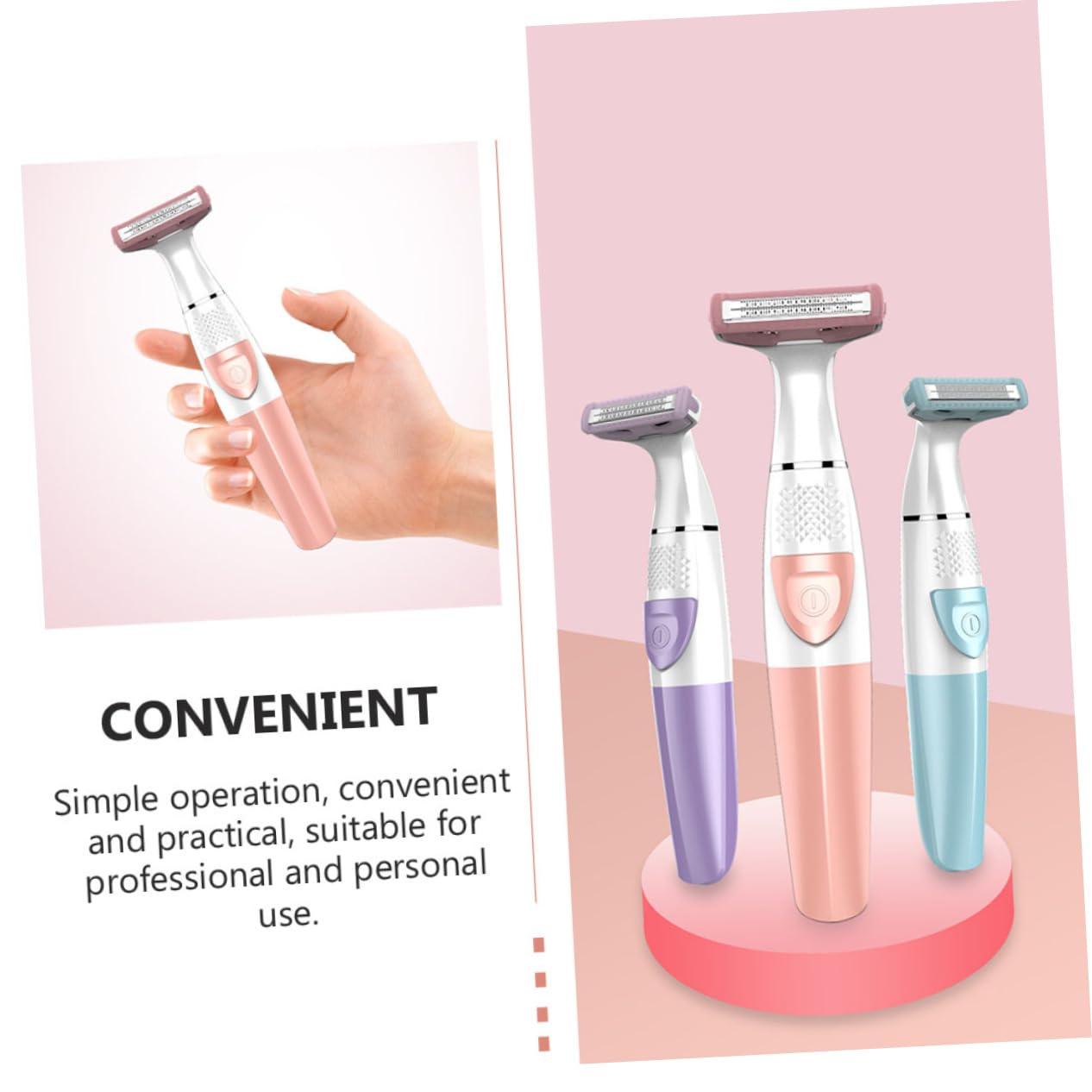 Mikinona Mikinona Ladies Shaver Hair Trimmer for Women Remover Painless Compact Safe for Body Hair Removal