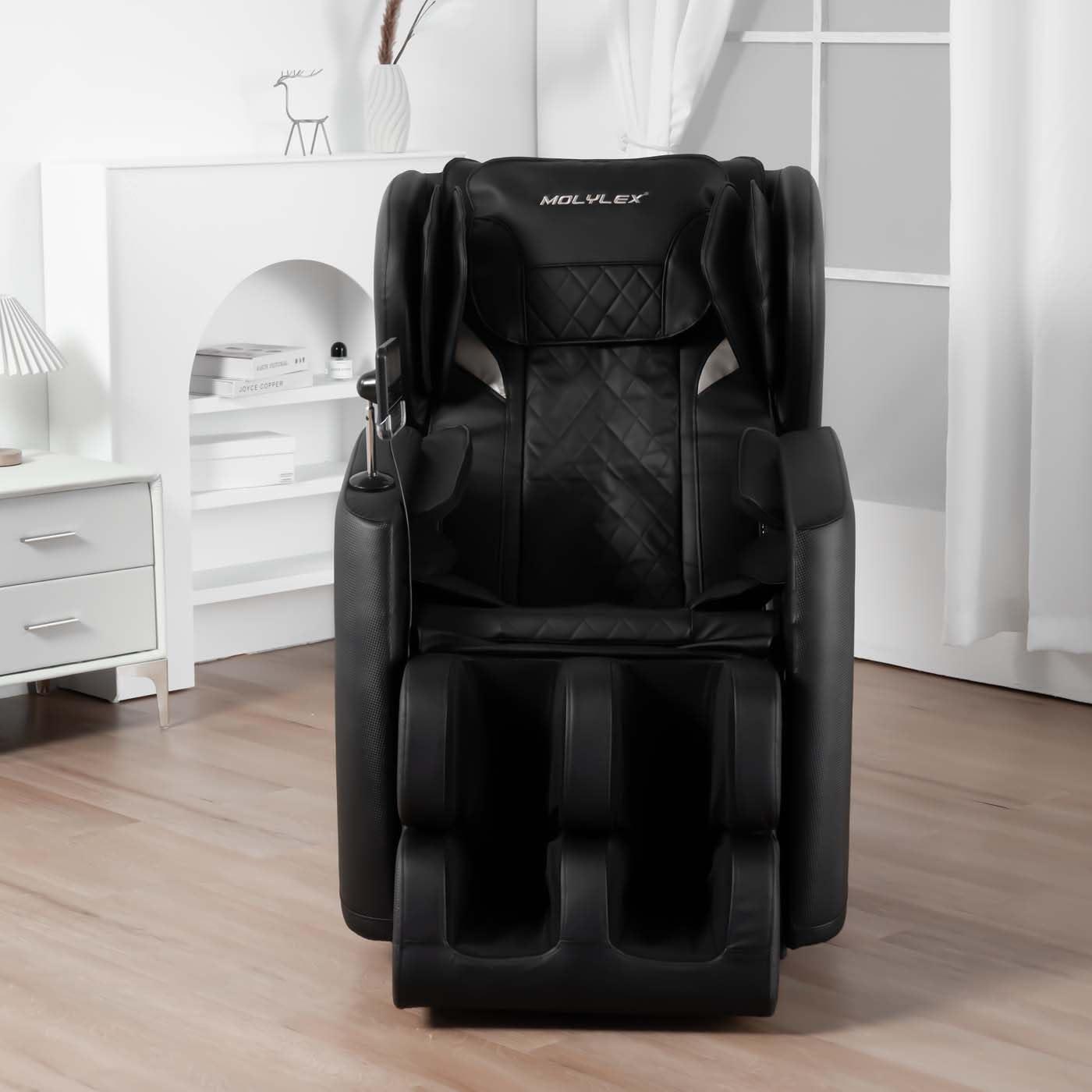 NinthAvenue Basics Massage Chair Recliner with Zero Gravity, Full Body Massage Chairs with Heating, Air Pressure, Massage Chair Recliner with Foot Massage Easy to Use in The Office and at Home
