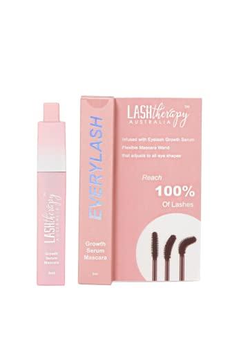Lash Therapy Australia Lash Therapy Australia Every Lash Growth Serum Mascara Black Volume and Length, Cruelty Free & Vegan Waterproof Eye Makeup, Tubing Mascara, Natural Mascara For Sensitive Eyes, 6ml