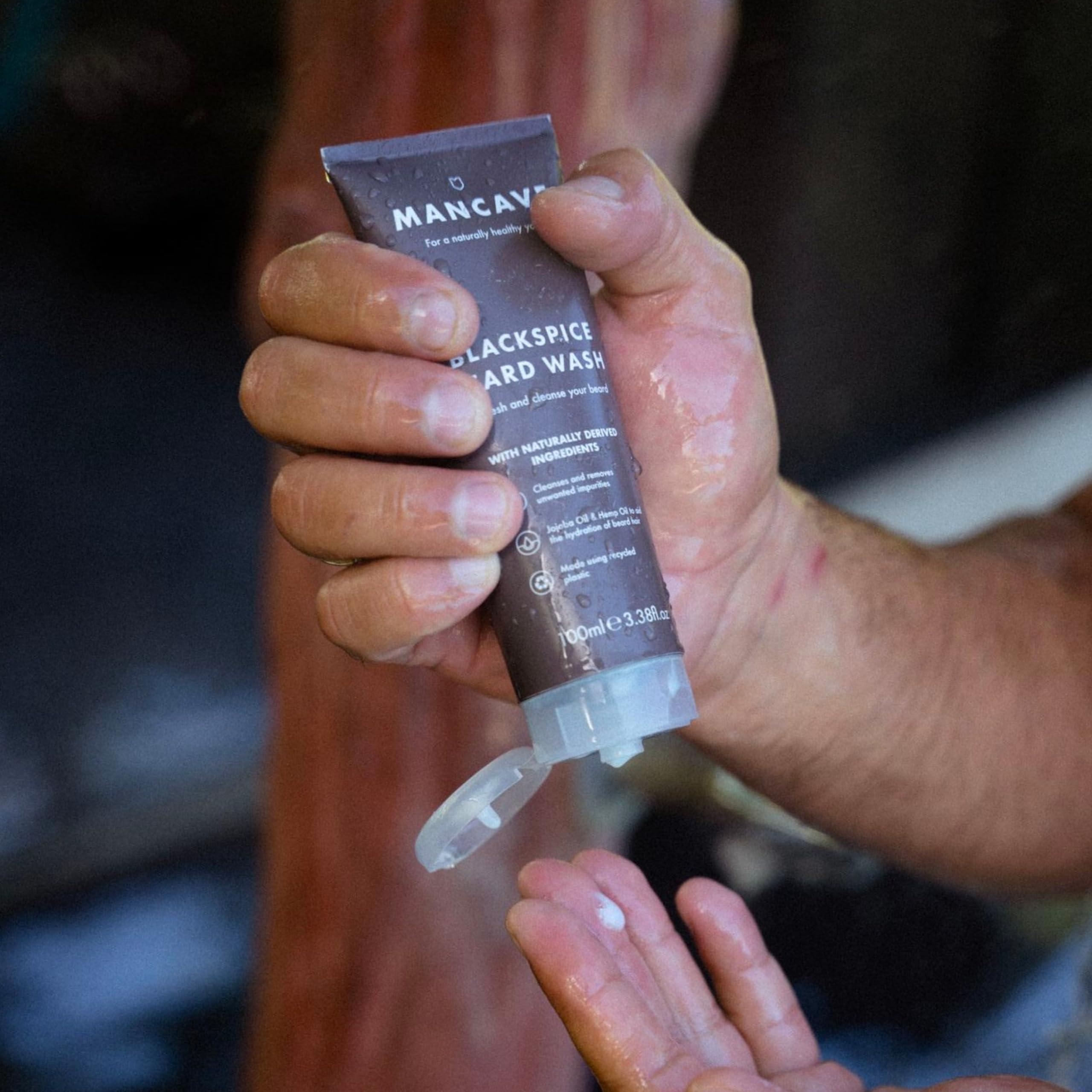 ManCave ManCave Natural Blackspice Beard Wash 100ml