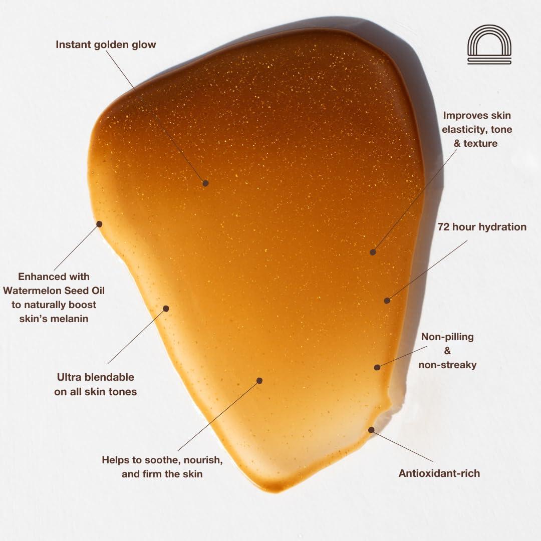 DUNE SUNCARE The Golden Guard Sunscreen - Reef-safe tinted Sun screen for Body - Browning Broad Spectrum Spf 30 Sun block - sun tanning lotion alternative that protects, Hydrates, and moistures your skin 5.5 Fl Oz