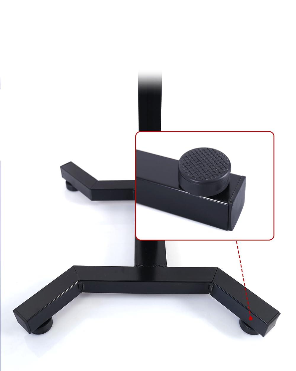 Tatmax International Tatmax Tattoo Heavy-Duty Armrest High Quaility Large Leather Pad Adjustable Height 2.3 ft to 3.45 ft