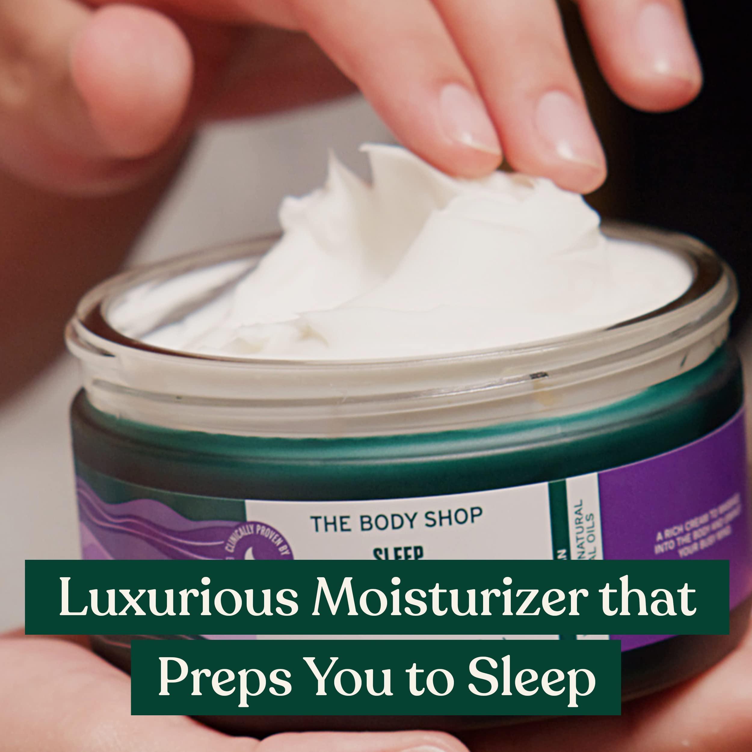 The Body Shop The Body Shop Sleep Balmy Body Cream, Lavender & Vetiver Body Moisturizer Preps You to Sleep Body Vegan 6.7oz