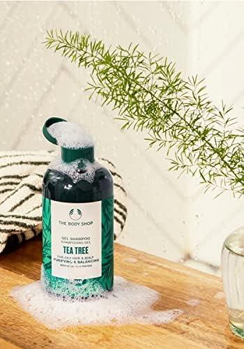 The Body Shop Th.e Body Shop Tea Tree Purifying & Balancing Shampoo 400 ML - For Oily Hair & Scalp |Vegan