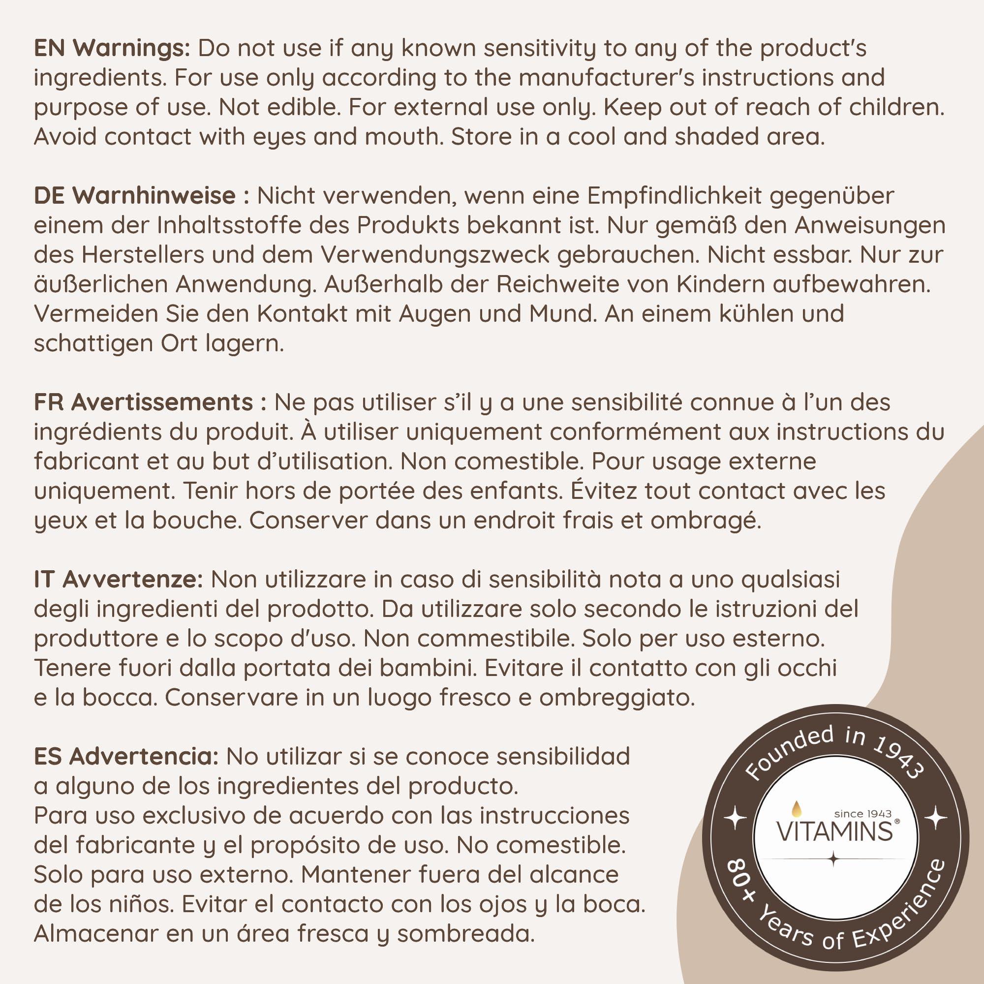 VITAMINS hair cosmetics Vitamins Keratin Purple Hair Mask - Violet Blue Protein Deep Conditioner Treatment - Toner for Blonde Platinum Silver Gray Ash or Brown Colored Dry and Damaged Brassy Hair